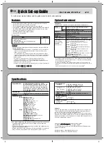 Preview for 3 page of LG GP70 Quick Setup Manual
