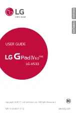 LG GPad IV 8.0 User Manual preview