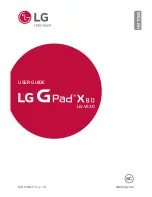 Preview for 1 page of LG GPad LG-V520 User Manual