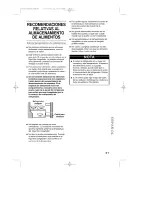 Предварительный просмотр 44 страницы LG GR-349R User Manual