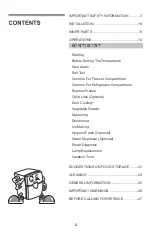 Preview for 2 page of LG GR-441 Series Owner'S Manual