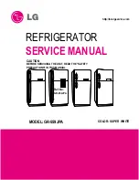 LG GR-559JPA Service Manual предпросмотр