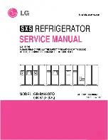 Предварительный просмотр 1 страницы LG GR-B197GVQ Service Manual