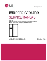 Preview for 1 page of LG GR-B207WVQ.CSWQAGE Service Manual