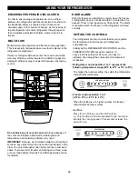 Предварительный просмотр 14 страницы LG GR-B238J Series Owner'S Manual