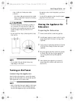 Предварительный просмотр 17 страницы LG GR-B242RSA Owner'S Manual