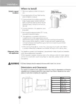 Предварительный просмотр 13 страницы LG GR-B247SLUW Owner'S Manual