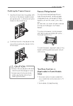 Предварительный просмотр 29 страницы LG GR-B24FWAHL Owner'S Manual