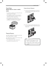 Предварительный просмотр 27 страницы LG GR-B24FWSHL Owner'S Manual