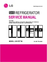 LG GR-B277 Service Manual предпросмотр