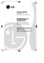 Предварительный просмотр 1 страницы LG GR-B469BSGW User Manual