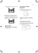 Предварительный просмотр 27 страницы LG GR-B589BQCZ Owner'S Manual