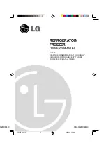 LG GR-B652QVC Owner'S Manual предпросмотр