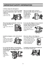 Предварительный просмотр 8 страницы LG GR-B772GSPH Owner'S Manual