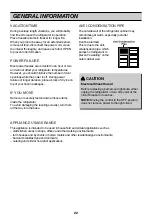 Предварительный просмотр 22 страницы LG GR-B822GSPC Owner'S Manual