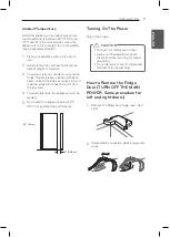 Предварительный просмотр 11 страницы LG GR-D24FB Series Owner'S Manual