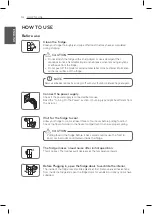 Предварительный просмотр 14 страницы LG GR-D24FB Series Owner'S Manual