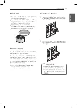 Предварительный просмотр 27 страницы LG GR-D24FB Series Owner'S Manual