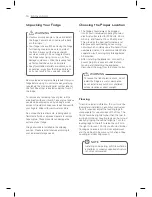 Preview for 10 page of LG GR-D31FBGHL Owner'S Manual