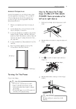 Предварительный просмотр 11 страницы LG GR-D31FWCHL Owner'S Manual