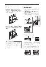 Предварительный просмотр 27 страницы LG GR-D31FWCHL Owner'S Manual