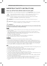 Предварительный просмотр 4 страницы LG GR-D35FBGHL Owner'S Manual