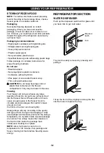 Предварительный просмотр 16 страницы LG GR-F258 User Manual