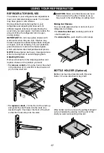 Предварительный просмотр 17 страницы LG GR-F258 User Manual