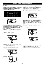 Предварительный просмотр 23 страницы LG GR-F258 User Manual