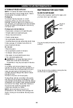 Предварительный просмотр 16 страницы LG GR-F258JTK User Manual