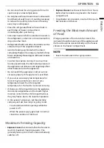 Предварительный просмотр 13 страницы LG GR-F872HLHU Owner'S Manual