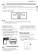 Предварительный просмотр 17 страницы LG GR-F872HLHU Owner'S Manual