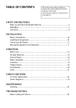 Preview for 2 page of LG GR-H802HQHM Owner'S Manual