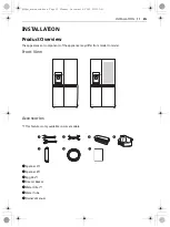 Предварительный просмотр 11 страницы LG GR-J338CSAL Owner'S Manual