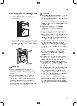 Предварительный просмотр 33 страницы LG GR-J710XDID Owner'S Manual