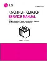 Предварительный просмотр 1 страницы LG GR-K192UF Service Manual