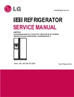 Предварительный просмотр 1 страницы LG GR-L196TLQA.CPLQGSF Service Manual