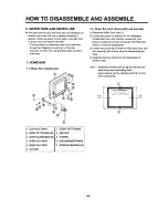 Предварительный просмотр 86 страницы LG GR-L207ER and Parts List And Instructions Manual