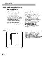 Предварительный просмотр 8 страницы LG GR-L218USJH (Spanish) Guía Para El Uso E Instrucciones De Instalación