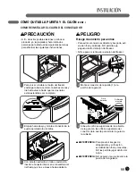 Предварительный просмотр 15 страницы LG GR-L218USJH (Spanish) Guía Para El Uso E Instrucciones De Instalación