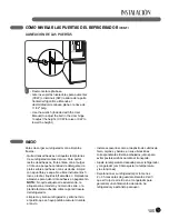 Предварительный просмотр 19 страницы LG GR-L218USJH (Spanish) Guía Para El Uso E Instrucciones De Instalación