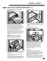 Предварительный просмотр 31 страницы LG GR-L218USJH (Spanish) Guía Para El Uso E Instrucciones De Instalación