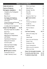 Предварительный просмотр 2 страницы LG GR-L258USJH Owner'S Manual