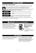 Предварительный просмотр 3 страницы LG GR-L258USJH Owner'S Manual