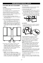 Предварительный просмотр 17 страницы LG GR-L258USJH Owner'S Manual