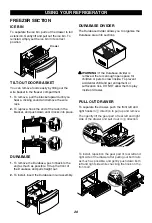 Предварительный просмотр 28 страницы LG GR-L258USJH Owner'S Manual