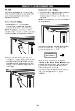 Предварительный просмотр 29 страницы LG GR-L258USJH Owner'S Manual