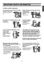 Предварительный просмотр 7 страницы LG GR-M762GSH Owner'S Manual