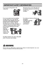 Предварительный просмотр 10 страницы LG GR-M772HL Owner'S Manual