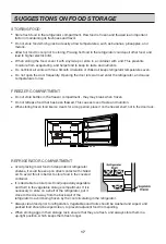 Предварительный просмотр 17 страницы LG GR-M772HL Owner'S Manual